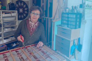 CHRISTINE ARVEILLIER, MAÎTRE VERRIER