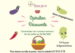 VOTRE PANIER DE LÉGUMES BIO