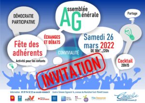 INVITATION ASSEMBLÉE GÉNÉRALE