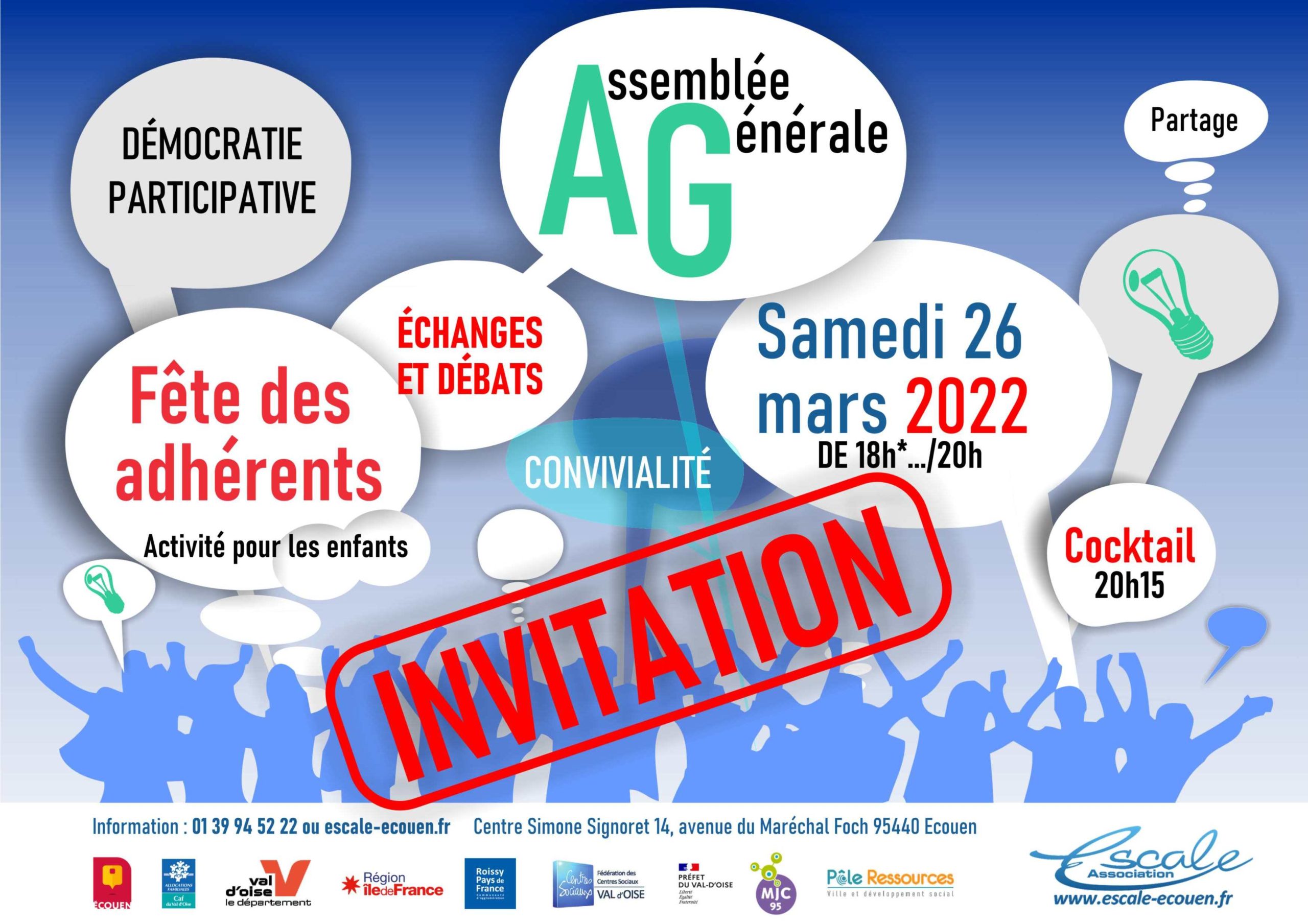 You are currently viewing INVITATION ASSEMBLÉE GÉNÉRALE