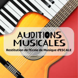 Auditions musicales 2023